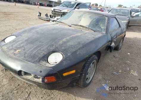 1987 Porsche 928 S из США, поврежденный, VIN WP0JB0926HS861377